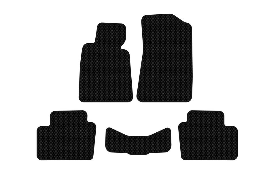 BMW serija 3 E30 1982–1994 Gumijasti tepihi Carsuit (Črni) Image