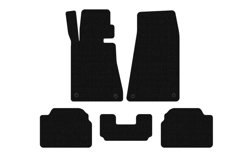 BMW serija 5 E34 1988–1995 Gumijasti tepihi Carsuit (Črni) Image