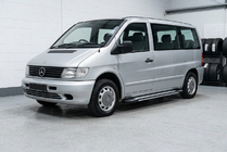 Mercedes Vito W638 1996–2003 Stranske stopnice Rainbow (2 kos, aluminij) fotografija 1