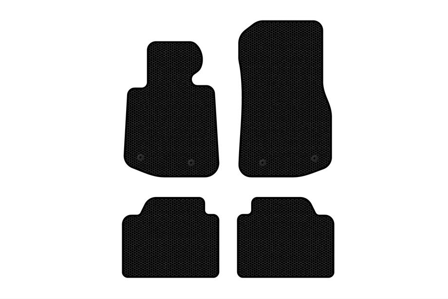 BMW serija 4 F32/F33/F36 2012–2020 Gumijasti tepihi Carsuit V2 (Črni) Image