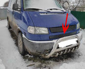 Volkswagen T4 Transporter 1990–2003 Spodnji pokrov rešetke fotografija 1