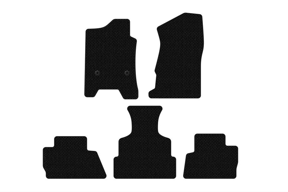 Chevrolet Tahoe 2014–2019 Gumijaste preproge Carsuit za notranjost (2014-2020, črne) Fotografija 1