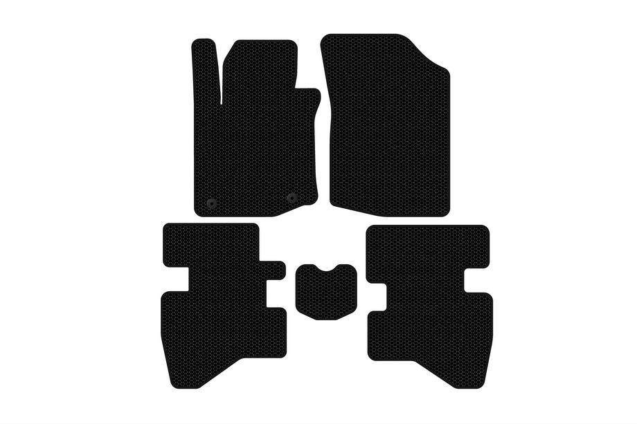 Citroen C-1 2014–2021 Gumijaste preproge Carsuit (HB, črne) Image
