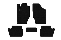 Citroen DS-4 2010–2015 Gumijaste preproge Carsuit (HB, pred prenovo, črne) fotografija 1