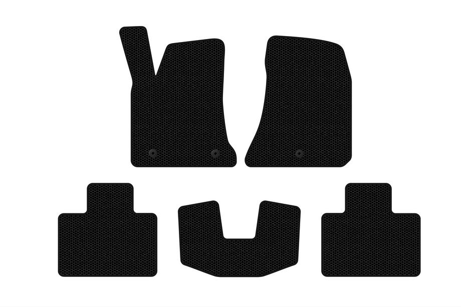 Dodge Charger 2010–2023 Gumijasti tepihi za kabino Carsuit (2015-2023, SD, črne) Fotografija 1