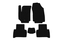 Fiat Croma 2005–2010 Gumijasti tepihi za notranjost Carsuit (2007-2010, SW, črni) fotografija 1