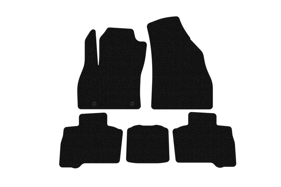 Fiat Fiorino/Qubo 2008–2024 Gumijaste preproge Carsuit (za Qubo, 2016+, črne) Image