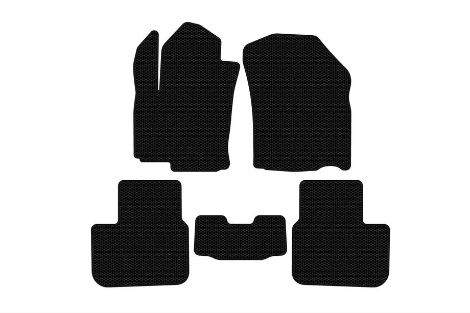 Fiat Sedici 2006–2014 Gumijaste preproge Carsuit (HB, črne) Image
