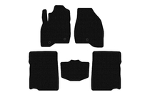 Ford Explorer 2011–2019 Gumijasti tepihi Carsuit (2017-2019, 2. vrsta, 7-sedežni, črni) fotografija 1