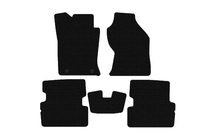 Ford Focus I 1998–2005 Gumijasti tepihi za notranjost Carsuit (2001-2005, SW, črni) fotografija 1