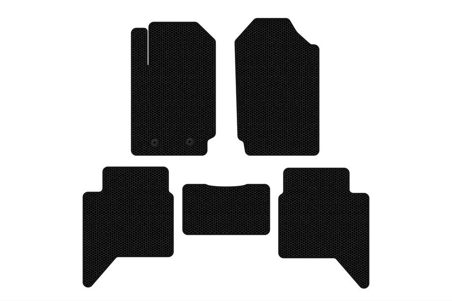 Ford Ranger 2011–2022 Gumijasti tepihi Carsuit (Črni) Fotografija 1