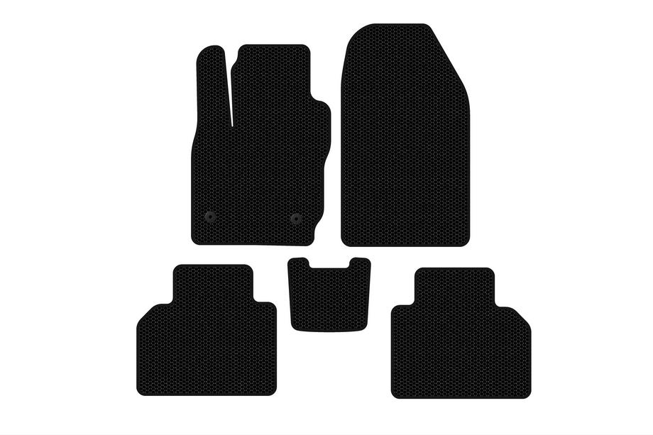 Ford Courier 2014–2023 Gumijasti tepihi Carsuit (Črni) Image