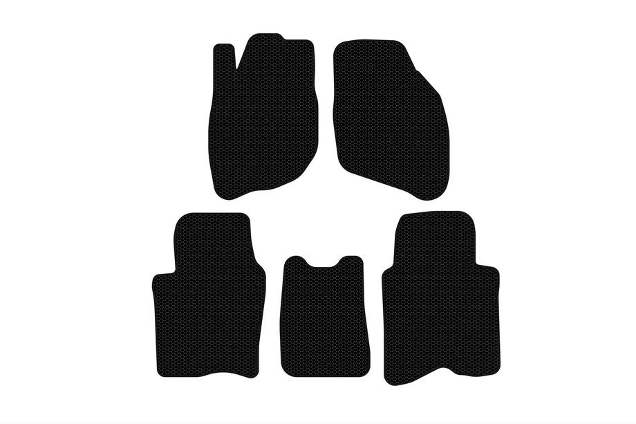 Honda City 2002–2008 Gumijasti avto tepihi Carsuit (SD, črni) Image