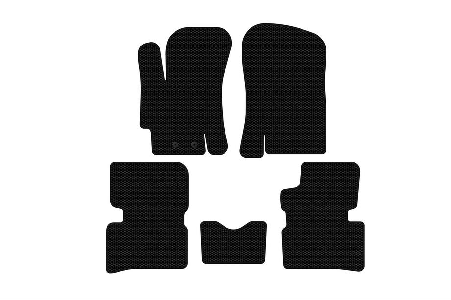 Hyundai Accent 2006–2010 Gumijasti avto tepihi Carsuit (SD, črni) Image