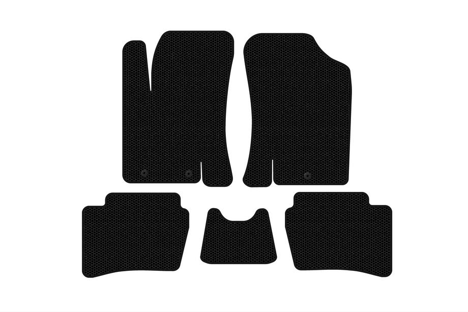 Hyundai I-20 2008–2012 Gumijaste preproge Carsuit (HB, črne) Image