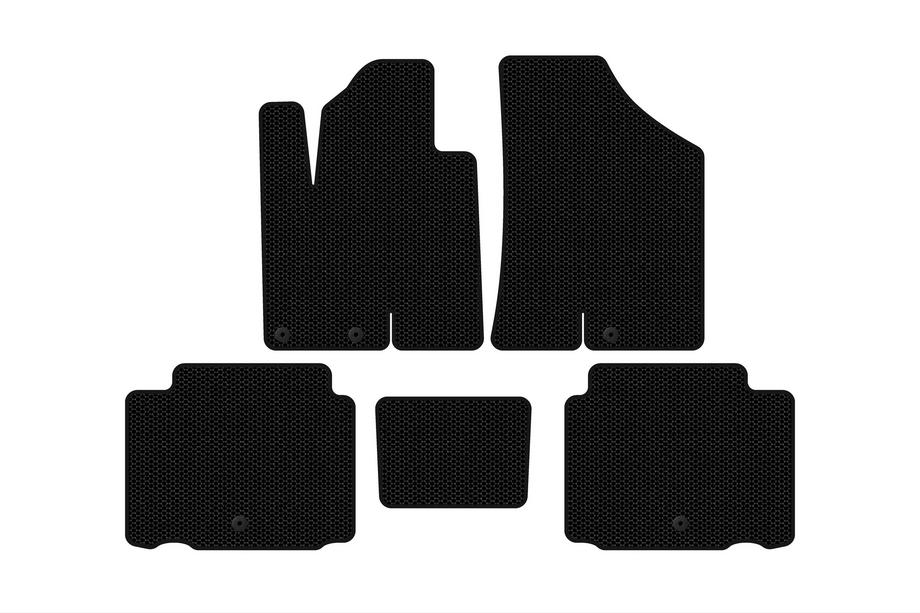 Hyundai IX55 2007–2012 Gumijasti tepihi Carsuit (Črni) Image