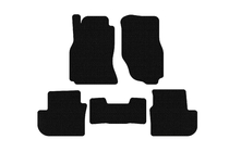 Infiniti G35 (V35/CV35) 2003–2007 Gumijasti avto tepihi Carsuit (SD, črni) fotografija 1