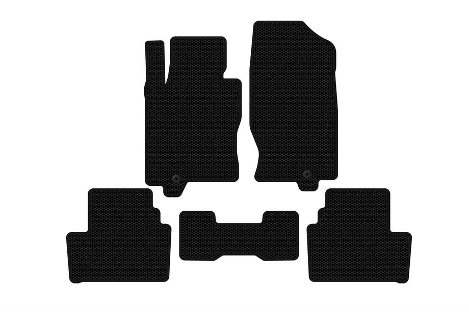 Infiniti G25/G35/37 (V36/CV36) 2006–2015 Gumijaste avto preproge Carsuit (G35 S, Coupe, črne) Fotografija 1