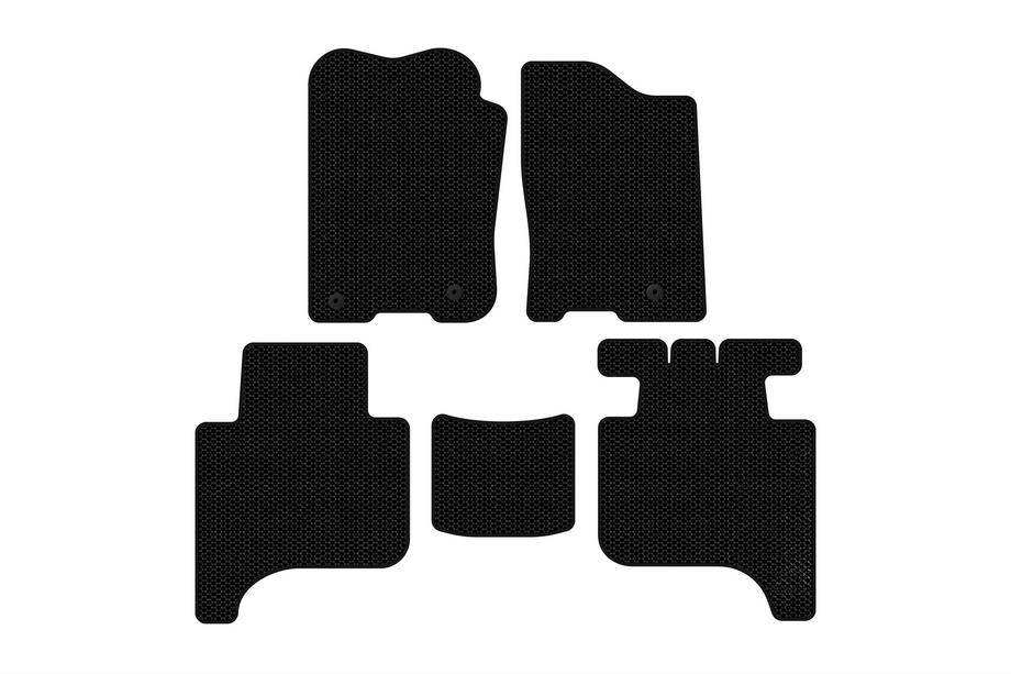 Infiniti QX56 2004–2010 Gumijaste preproge Carsuit (2 vrsti, 2004-2008, črne) Fotografija 1