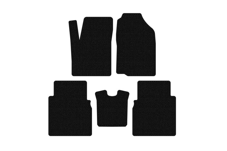 JAC J6 2011–2019 Gumijasti tepihi Carsuit (Črni) Image