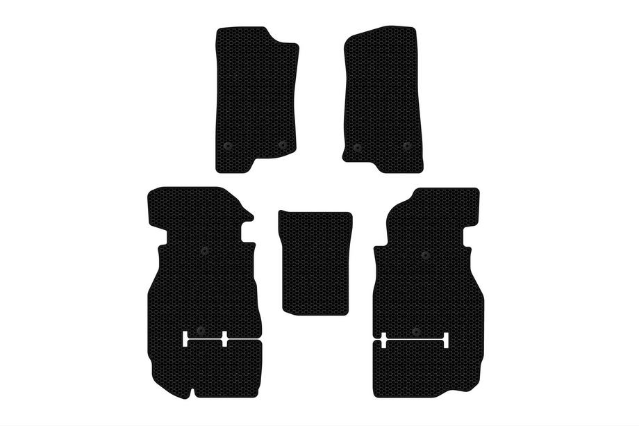 Jeep Wrangler 2018– Gumijasti tepihi Carsuit (Rubicon Unlimited/5-vratni, črni) Image