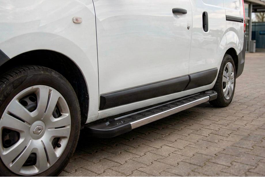 Renault Dokker 2013–2022 Stranske stopnice RedLine V1 (2 kos, aluminij) Image