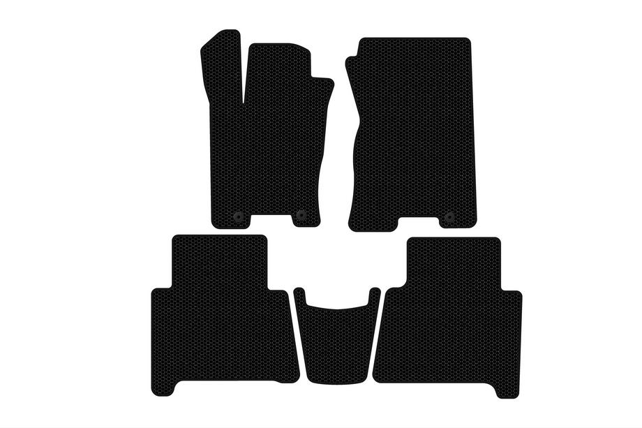 Kia Mohave 2008–2016 Gumijasti tepihi Carsuit (Črni) Image