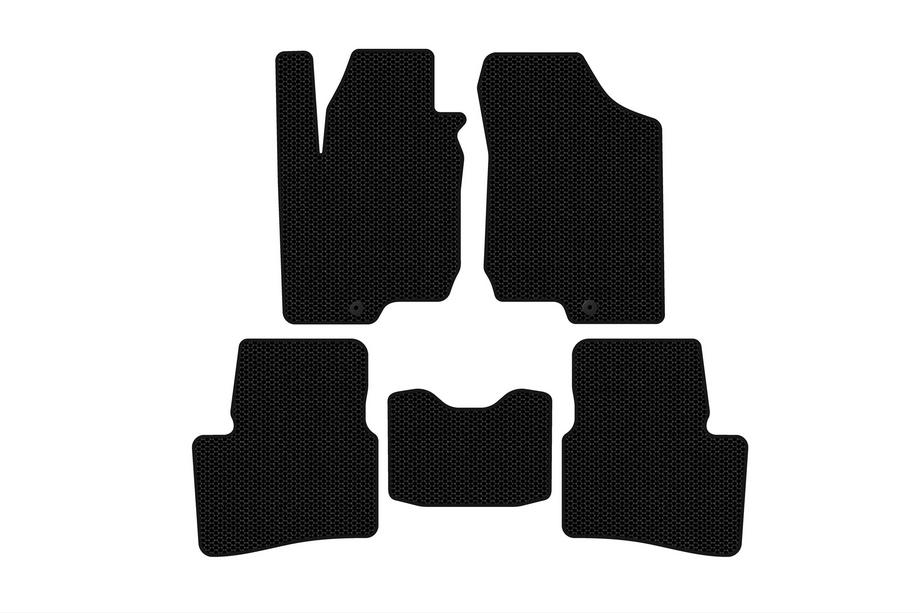 Kia Ceed 2007–2012 Gumijaste preproge za notranjost Carsuit (HB, 3-vratni, črne) Image