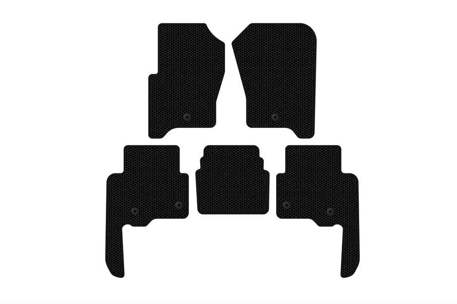 Land Rover Discovery IV 2009–2017 Gumijasti tepihi Carsuit V2 (Črni) Image