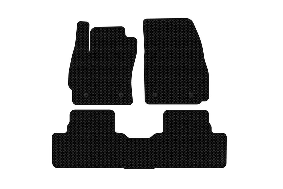 Mazda 5 2010–2018 Gumijasti avtomobilski tepihi Carsuit (2 vrsti, črni) Fotografija 1