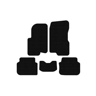 Gumijaste preproge za kabino Carsuit (2003-2007, Forfour, črne) Smart 1998–2007 fotografija 1