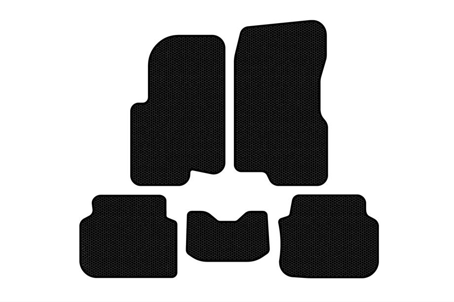 Smart 1998–2007 Gumijaste preproge za kabino Carsuit (2003-2007, Forfour, črne) Image