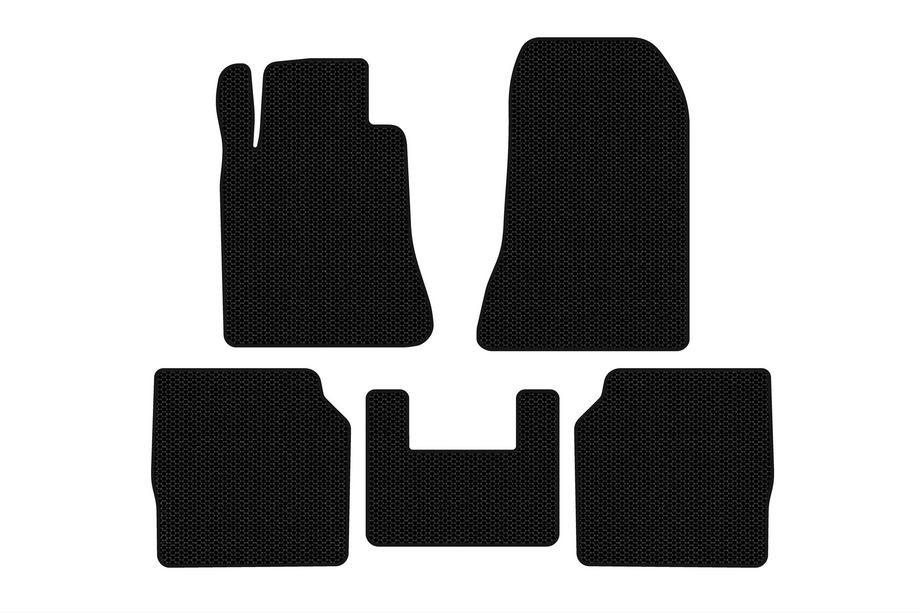 Mercedes razred S W140 1991–1998 Gumijaste preproge Carsuit (SD, dolga medosna razdalja, črne) Image