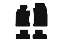 Mini Cooper R50/52/53 2000–2006 Gumijasti tepihi Carsuit (za R50, črni) fotografija 1