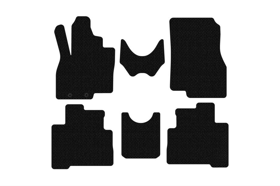 Mitsubishi Grandis 2003–2011 Gumijasti avtomobilski tepihi Carsuit (2 vrsti, črni) Image