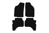 Mitsubishi L200 1996–2006 Gumijasti tepihi Carsuit (Črni) fotografija 1