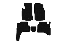 Mitsubishi Pajero Sport 1996–2007 Gumijasti tepihi Carsuit (Črni) fotografija 1
