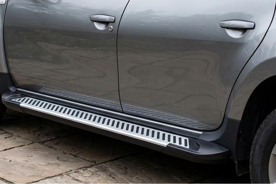 Dacia Duster 2008–2018 Stranski pragovi Line (2 kos, aluminij) Image
