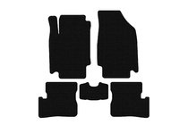 Nissan Micra K12 2003–2010 Gumijaste preproge Carsuit (HB, črne) fotografija 1