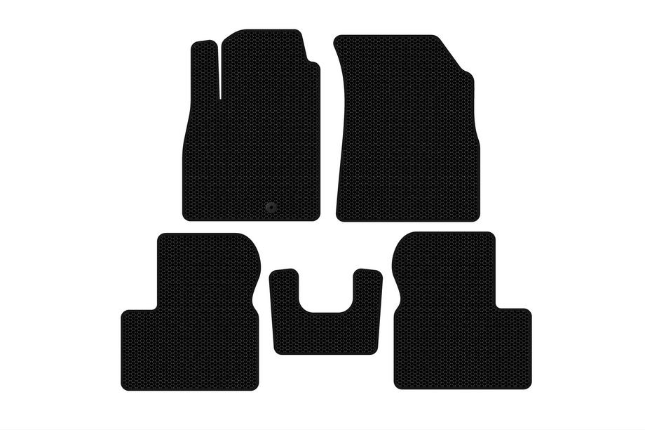 Nissan Micra K13 2011–2016 Gumijasti tepihi Carsuit (Črni) Image