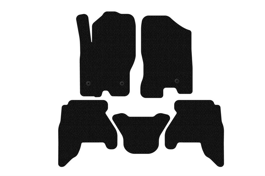 Nissan Pathfinder R51 2005–2014 Gumijaste preproge za avto Carsuit V1 (2 vrsti, črne, 2010-2014) Image