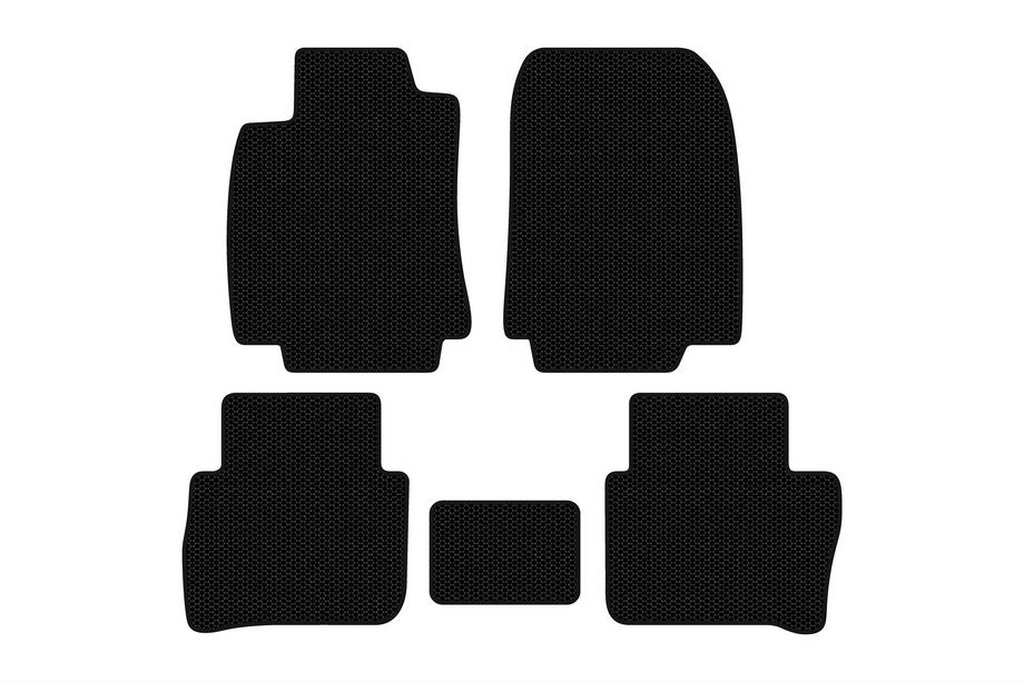 Nissan Tiida 2011–2014 Gumijaste preproge Carsuit (HB, črne) Image
