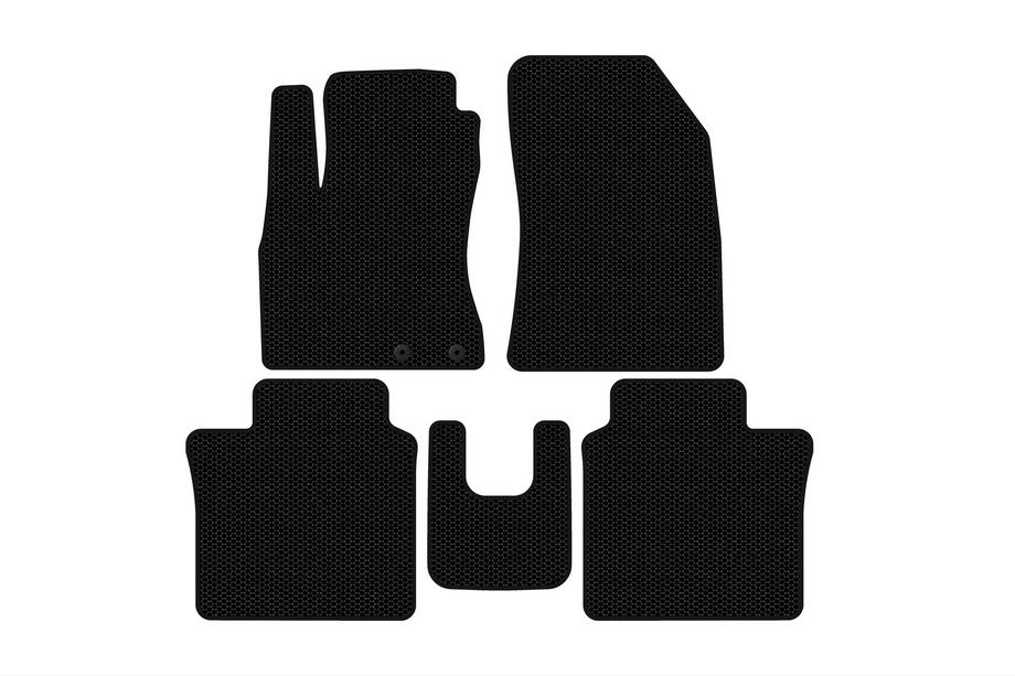 Nissan Note 2012–2020 Gumijaste preproge Carsuit (HB, črne) Image