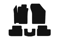 Opel Agila 2007–2015 Gumijaste preproge Carsuit (HB, črne) fotografija 1