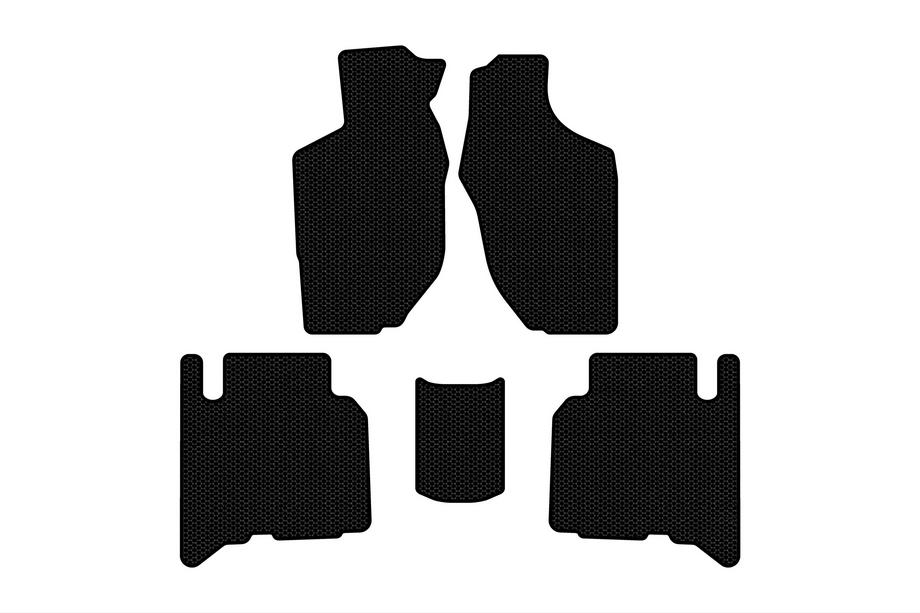 Opel Frontera 1998–2003 Gumijaste avtomobilske preproge Carsuit (5-vratni, črne) Image