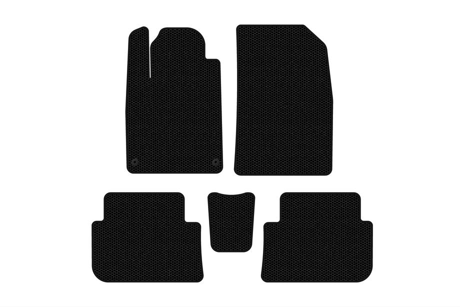 Peugeot 407 2004–2011 Gumijasti avto tepihi Carsuit (SD, črni) Image