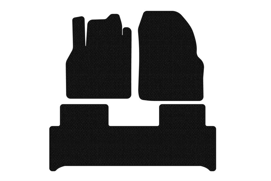 Renault Scenic/Grand 2003–2009 Gumijasti tepihi Carsuit (Črni) Image