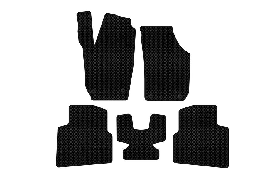 Skoda Roomster 2006–2015 Gumijasti tepihi Carsuit (Črni) Image