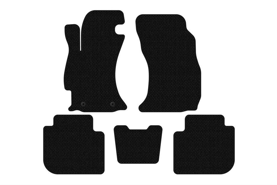 Subaru Forester 2013–2018 Gumijasti tepihi za notranjost Carsuit (2013-2017, črni) Fotografija 1