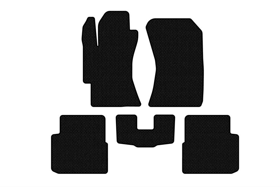 Subaru Impreza 2007–2011 Gumijaste preproge Carsuit (HB, črne) Image